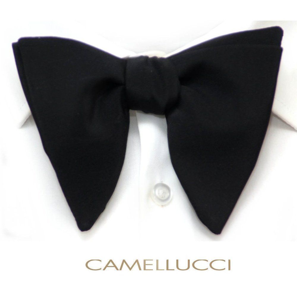 Black Big Butterfly Bow tie S478‎
